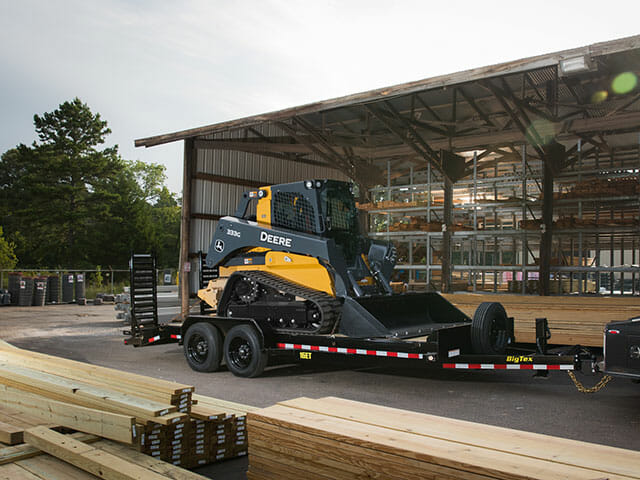 Equipment trailers from MGS Trailer Store